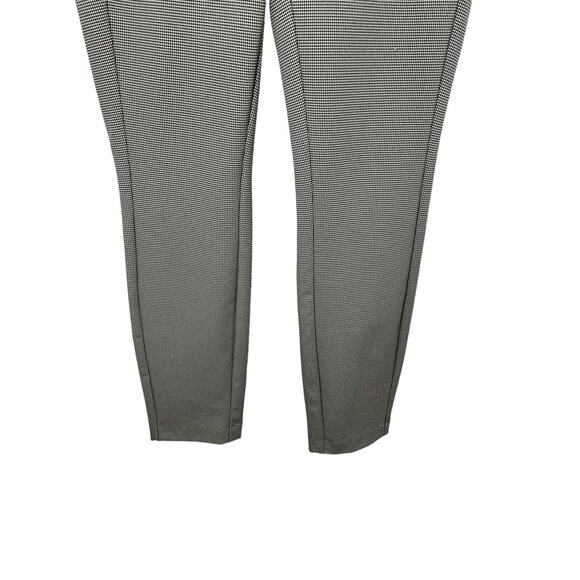 Rag & Bone Skinny Ankle Pants Black White Cropped Size 0 Herringbone Office - Picture 5 of 12